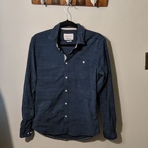 Paper Denim & Cloth long sleeve button down Blue